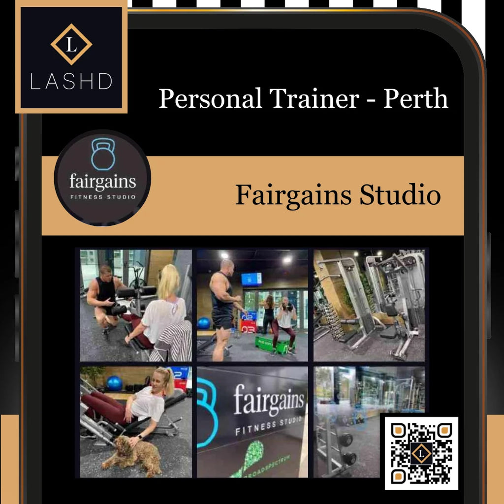 Personal Training -Perth - Lashd App - Fairgains Studio