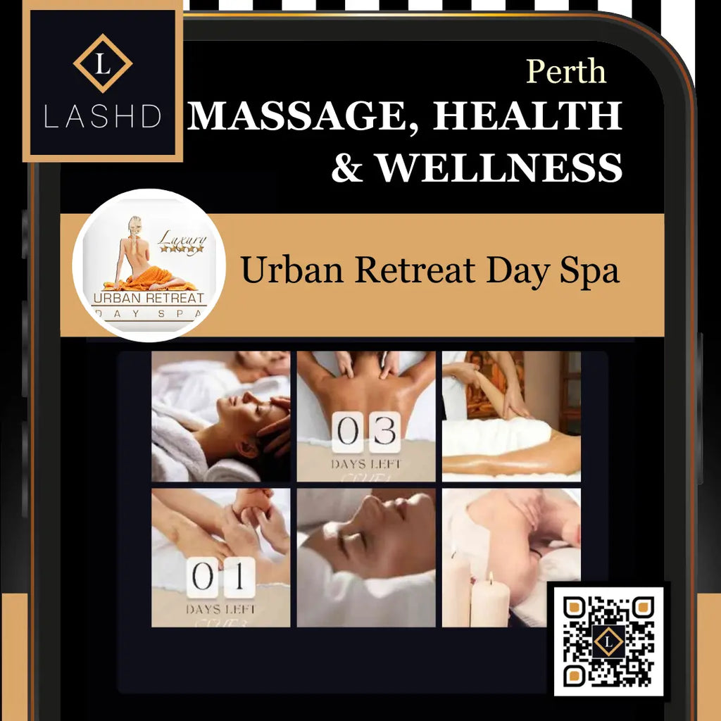 Massage Health & Wellness - Rockingham Perth - Lashd App - Urban Retreat Day Spa