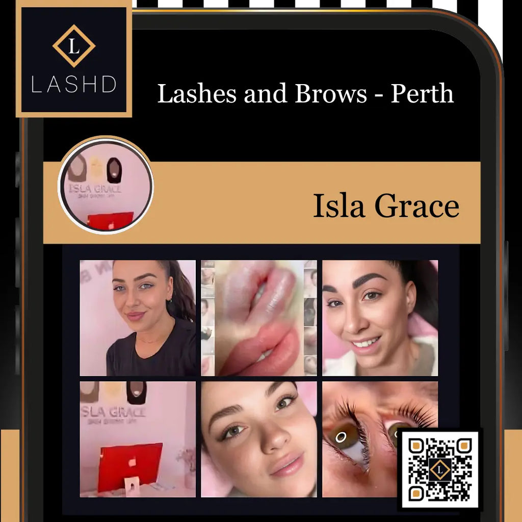 Lashes and Brows - Mount Lawley Perth - Lashd App - Isla Grace