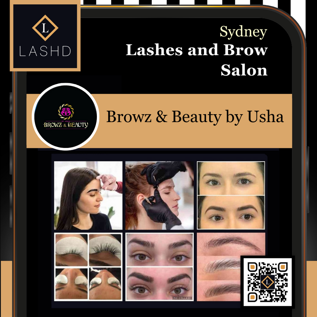 Lashes and Brows - Wetherill Park Sydney - Lashd App - Browz & Beauty by Usha
