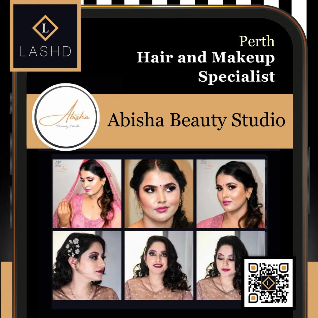 Hair & Makeup Artist - East Victoria Park Perth - Lashd App - Abisha Beauty Studio