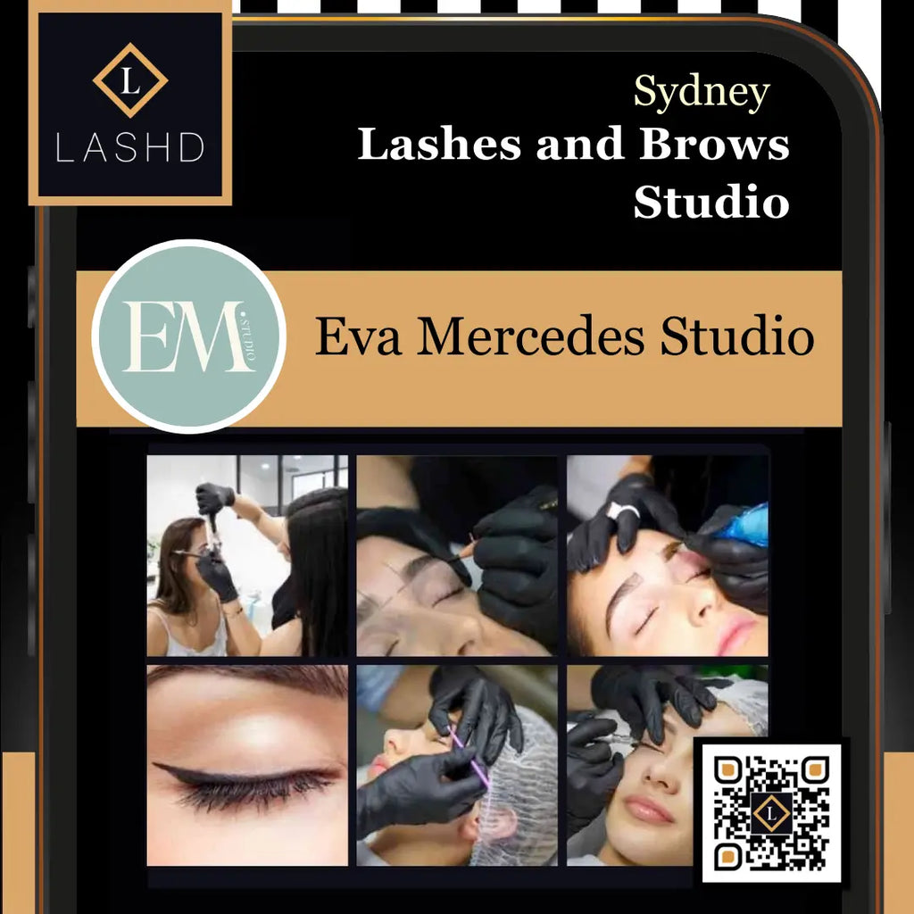 Lashes and Brows - Drummoyne Sydney - Lashd App - Eva Mercedes Studio