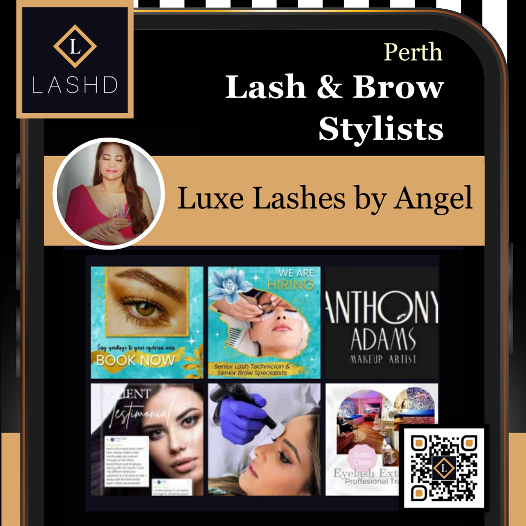 Lashes and Brows - Perth - Lashd App - Luxe Lashes by Angel