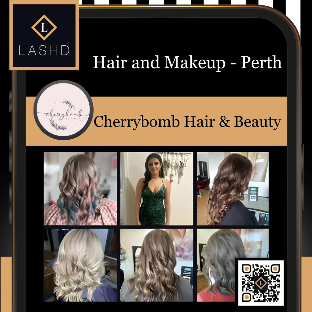 Hair and Makeup- Western Australia Perth - Lashd App - Cherrybomb Hair & Beauty