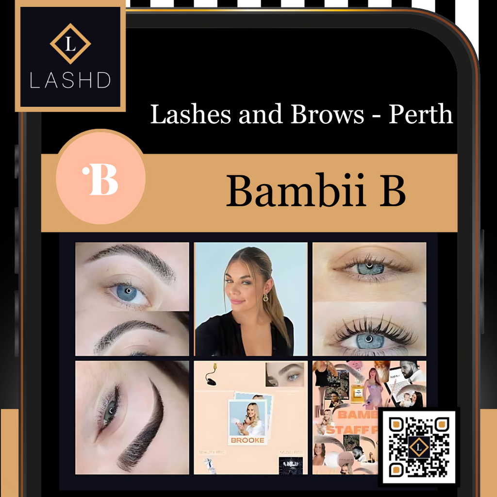 Lashes and Brows - Ellenbrook Perth - Lashd App - Bambii B