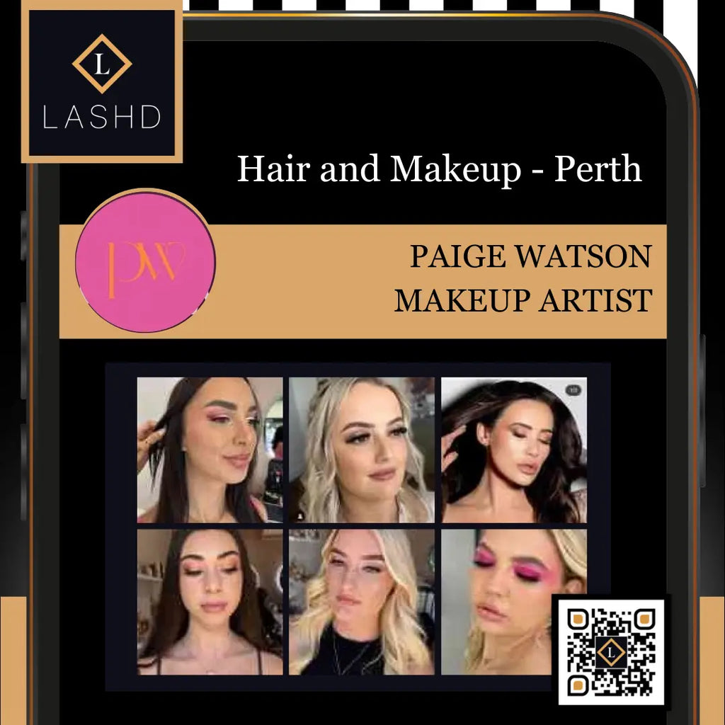 Makeup Artist - Perth - Lashd App - Paige Watson Makeup Artist