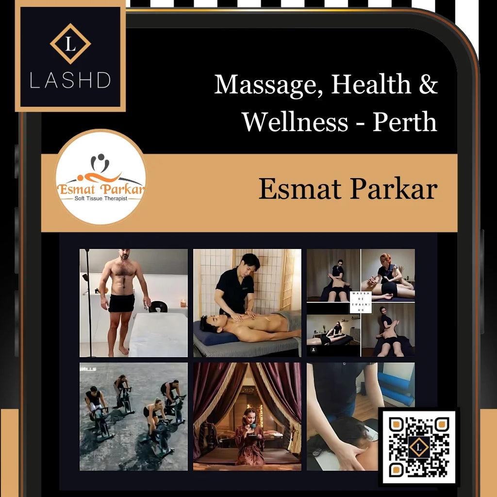 Massage Health & Wellness - Canning Vale Perth - Lashd App - Esmat Parkar