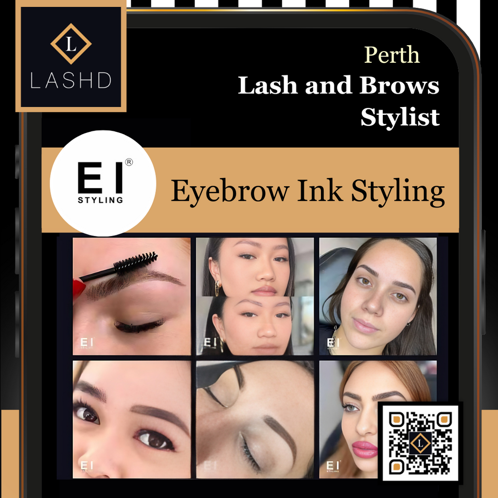 Lashes and Brows - Western Australia Perth - Lashd App - Eyebrow Ink Styling