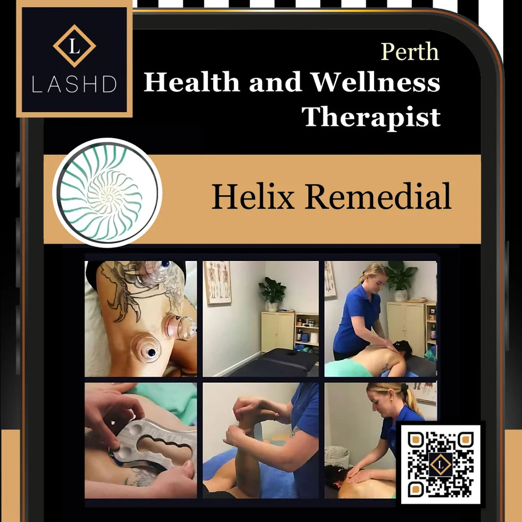 Massage Health & Wellness - Rockingham Perth - Lashd App - Helix Remedial