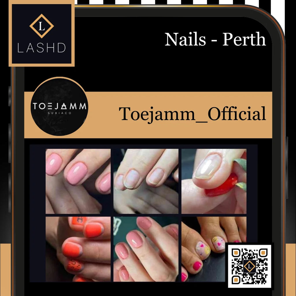 Nails - Subiaco Perth - Lashd App - Toe Jamm Official