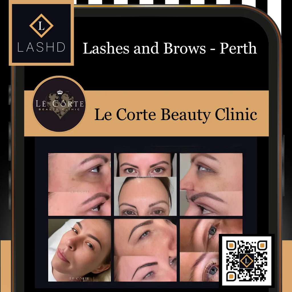 Lashes and Brows - Balcatta Perth - Lashd App -Le Corte Beauty Clinic