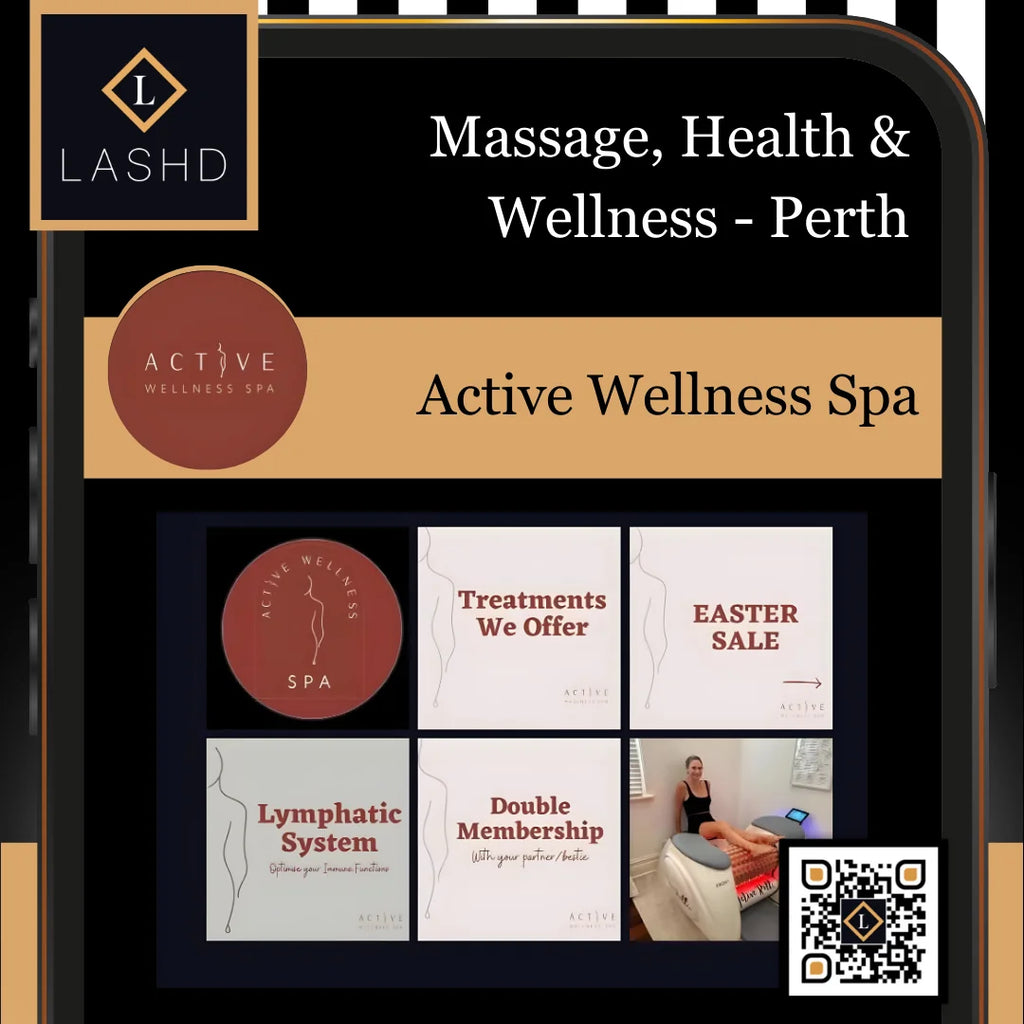 Massage Health & Wellness - Perth - Lashd App - Active Wellness Spa