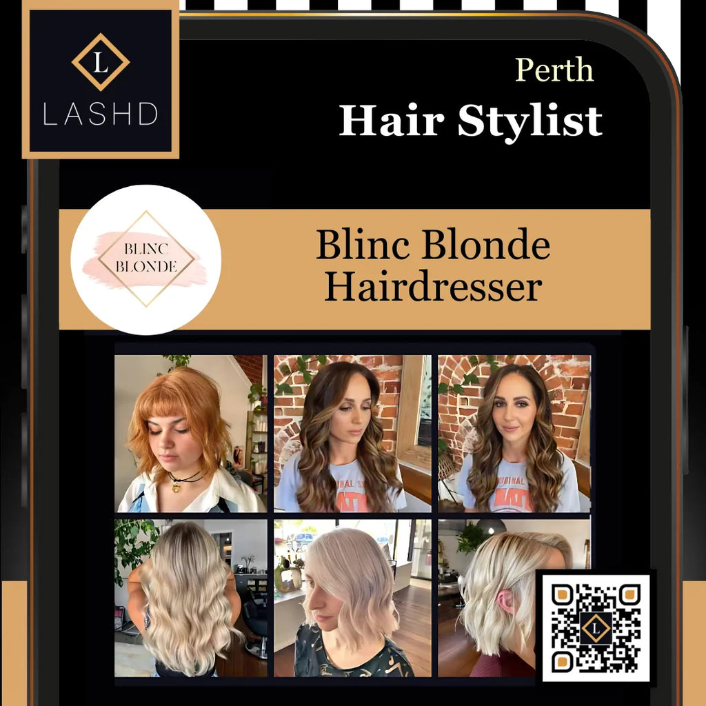 Hair Stylists  -Highgate Perth - Lashd App -Blinc Blonde Hairdresser