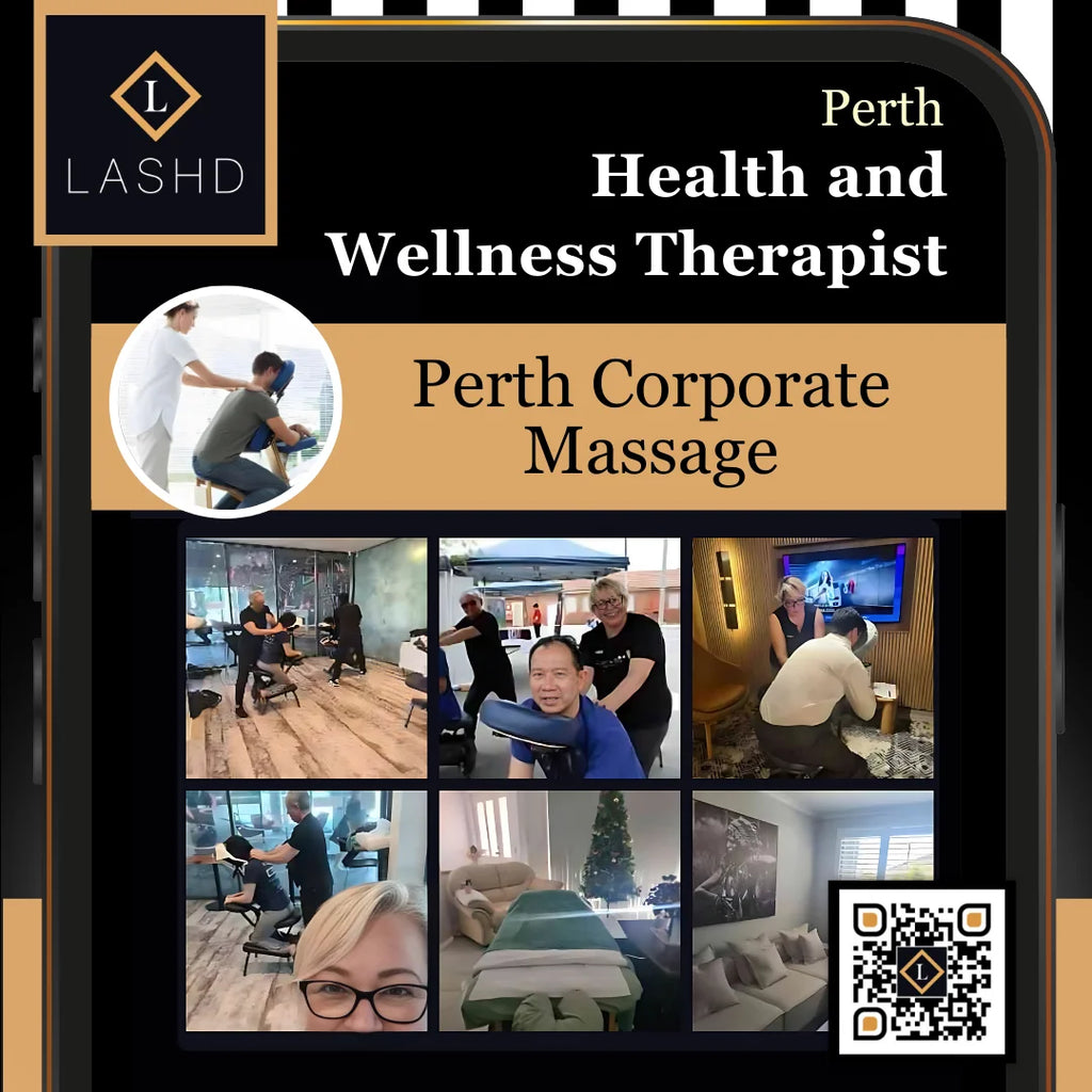 Massage Health & Wellness - Western Australia Perth - Lashd App - Perth Corporate Massage