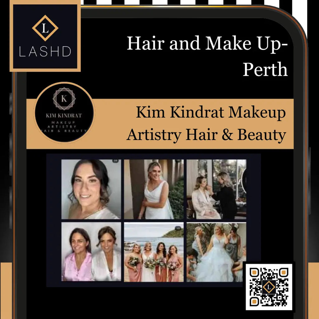 Hair & Makeup Artist - Perth - Lashd App - Kim Kindrat Makeup Artistry