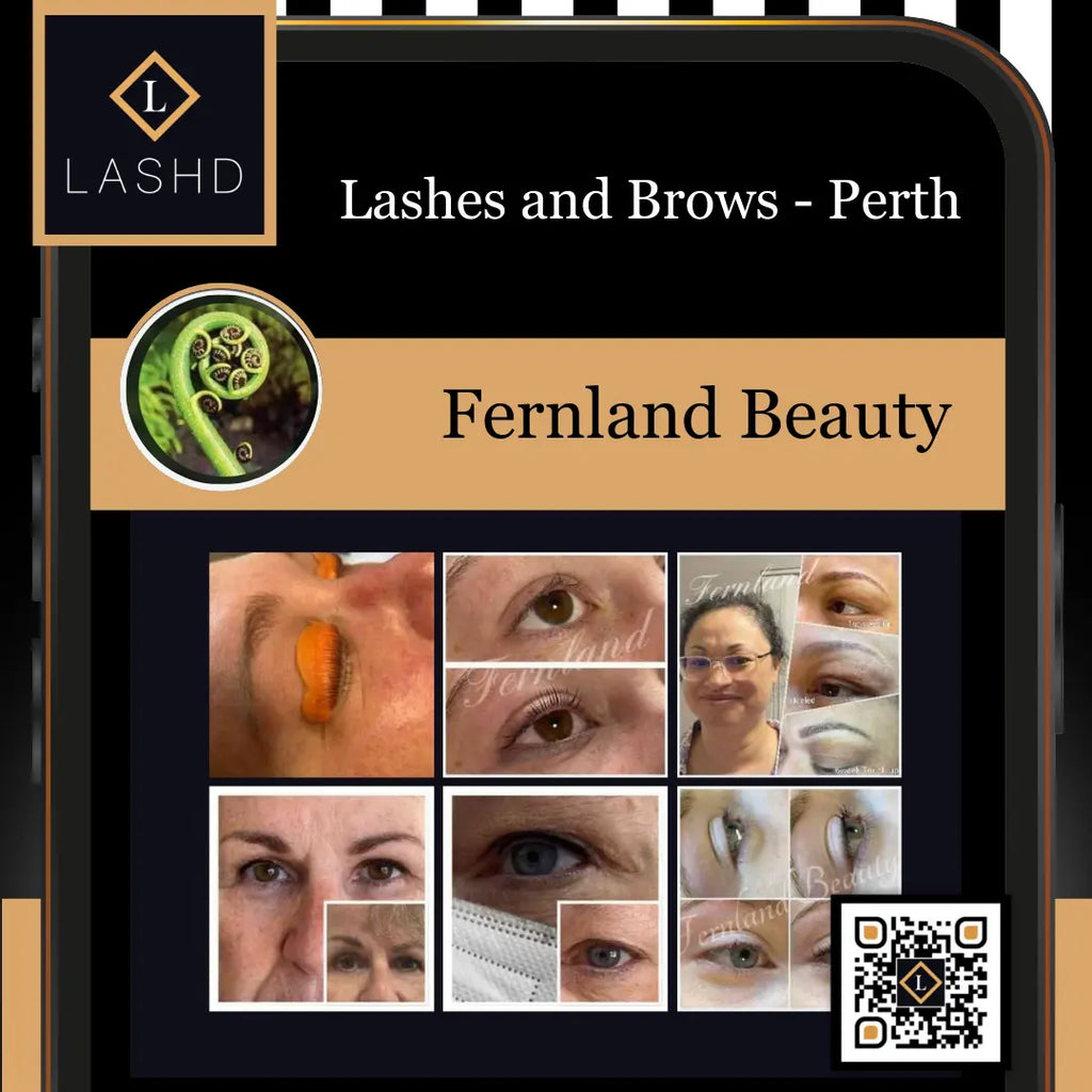 Lashes and Brows - Bullsbrook Perth - Lashd App - Fernland Beauty