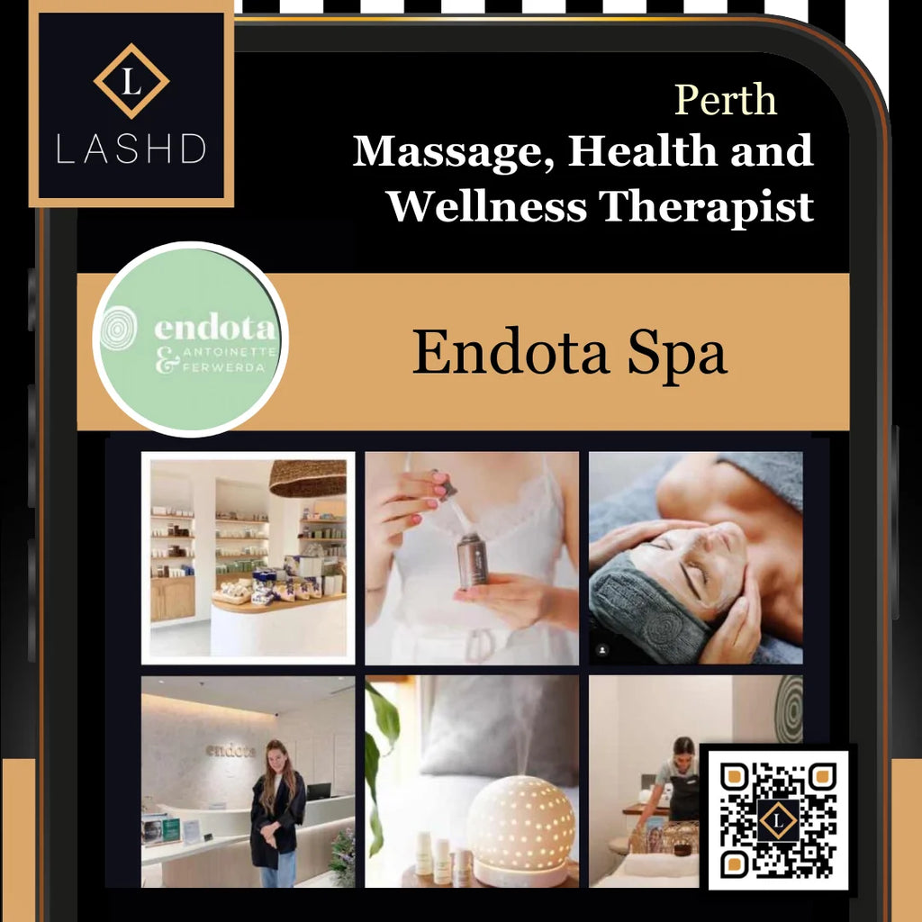 Massage Health & Wellness - Western Australia Perth - Lashd App - Endota Spa