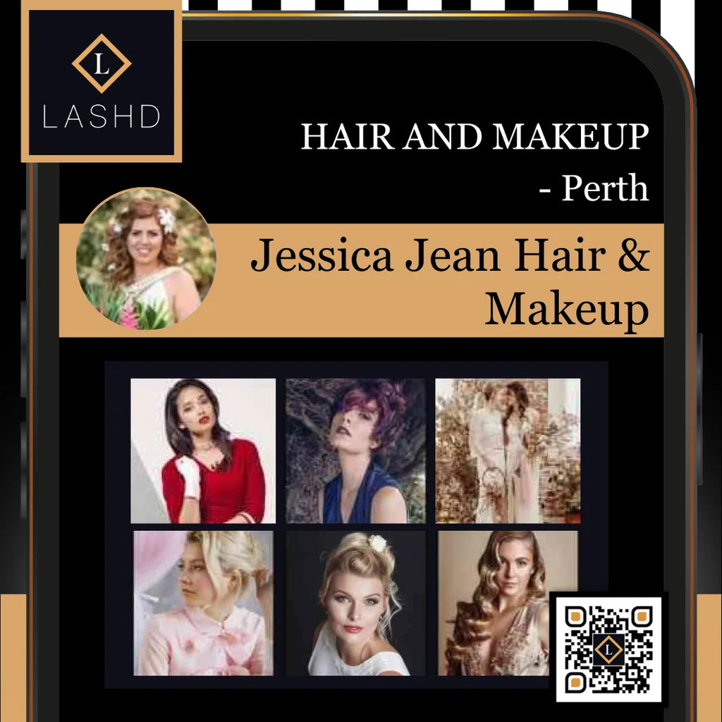 Hair & Makeup Artist -  Perth - Lashd App - Jessica Jean Hair & Makeup