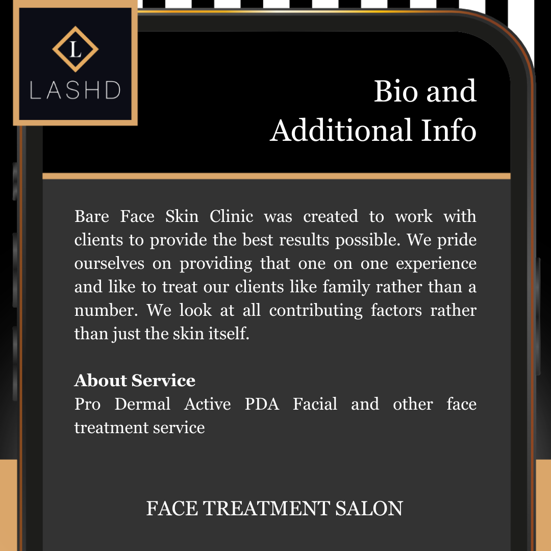 Face & Skin Treatments - West Perth - Lashd App - Bare Face Skin Clinic