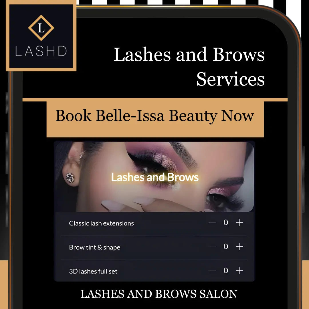 Lashes and Brows - Mount Lawley Perth - Lashd App - Belle-Issa Beauty