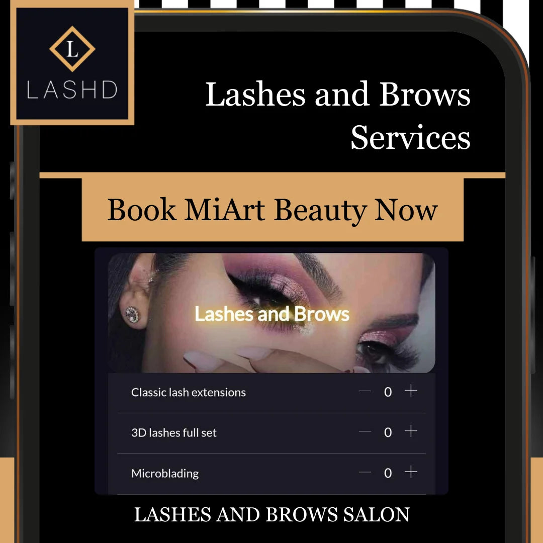 Lashes and Brows - Western Australia Perth- Lashd App -MiArt Beauty