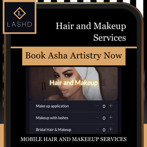 Hair and Makeup  - Joondalup Perth - Lashd App - Asha Artistry