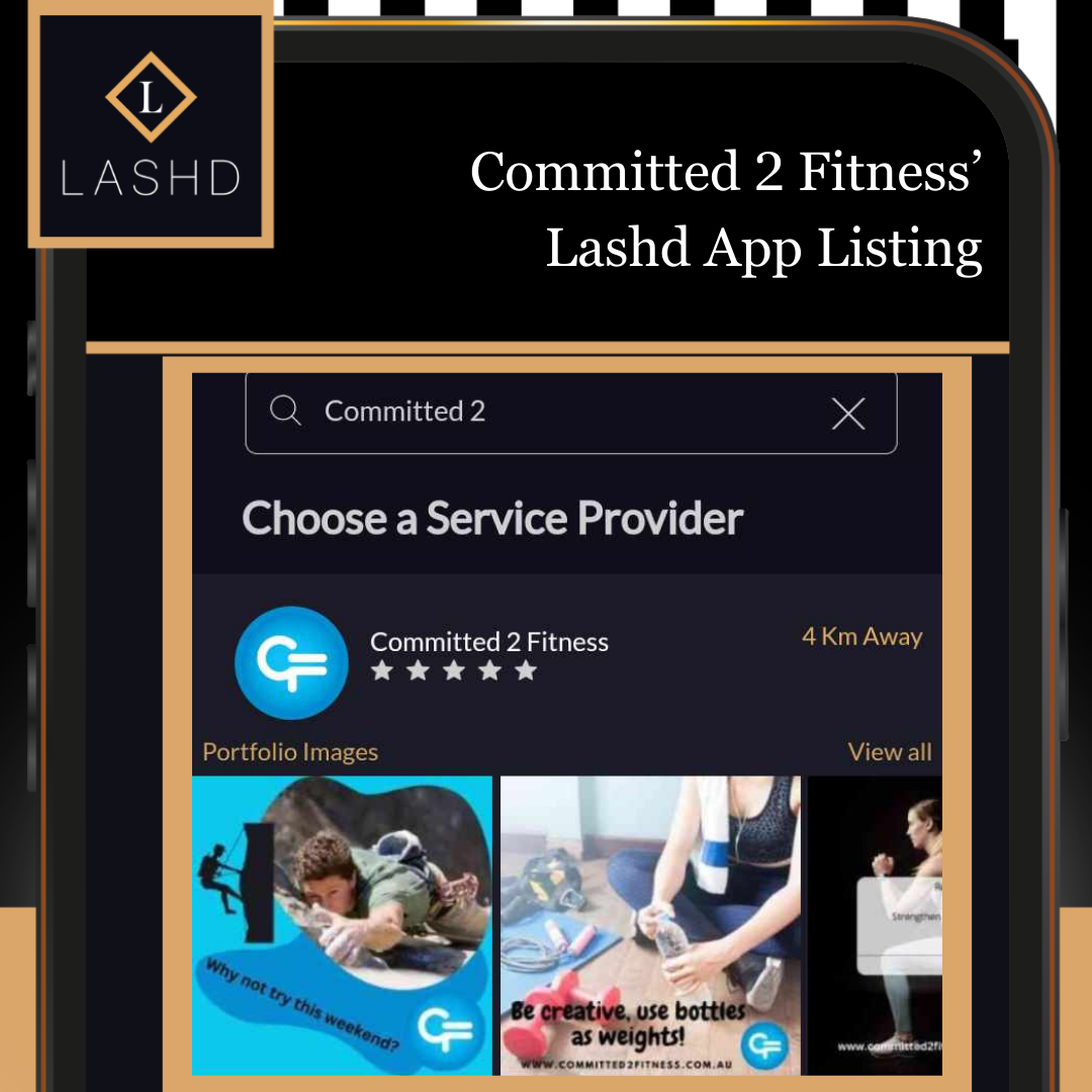 Personal Training - Subiaco Perth - Lashd App - Committed 2 Fitness