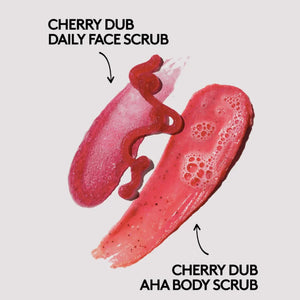 Fenty Cherry Dub Retexturizing Face + Body Scrub Duo