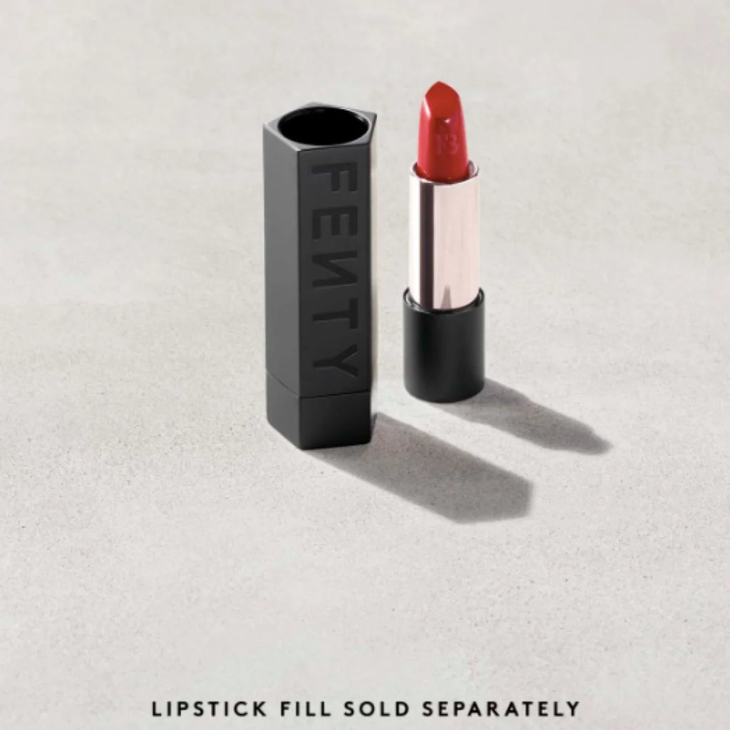 Fenty Icon The Case Semi-Matte Refillable Lipstick – Matte Black