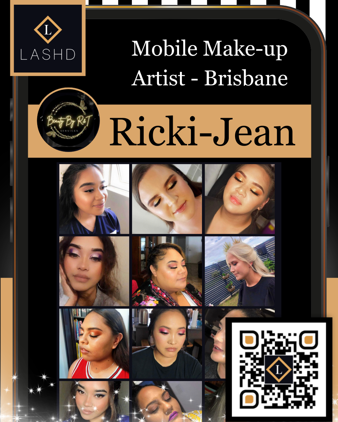 Mobile Makeup Artist - Deception Bay - Brisbane - Lashd App - Ricki-Jean